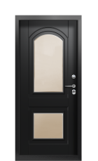 Дверь Termo Ral 9005 Collori Ral 9005 2674 вид внутри