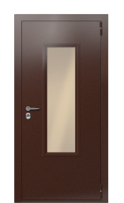 Дверь Termo Bronze Kale 2522 вид снаружи