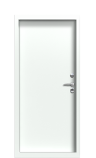 Дверь Termo Ral 9005 Ral 9003 186 вид внутри
