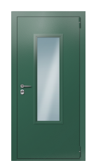 Дверь TermoPlus Ral 6028 Греческий платан 926 вид снаружи