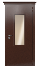 Дверь Termo Bronze Kale 2591 вид снаружи