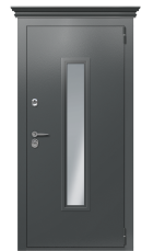 Дверь Termo Ral 7043 Kale 2542 вид снаружи