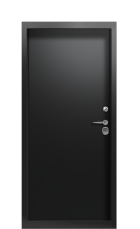 Дверь Termo Ral 9005 Collori Ral 9005 2704 вид внутри