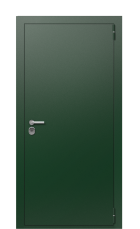 Дверь Termo Patina Ral 6028 381 вид снаружи
