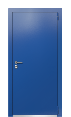 Дверь TermoPlus Ral 5005 Ral 5014 986 вид снаружи