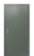 Дверь TermoPlus Ral 7009 RAL 7009 1078 вид снаружи
