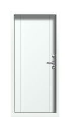 Дверь Termo Ral 9003 Граб белый 1028 вид внутри