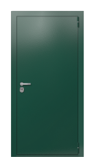 Дверь TermoPlus Ral 6005 Темно-зеленое 1015 вид снаружи