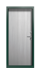 Дверь Termo Ral 6005 Тис мраморный 1479 вид внутри