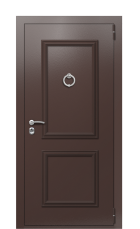 Дверь Termo Ral 8017 Kale 1454 вид снаружи