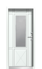 Дверь Termo Ral 9003 Securemme 634 вид внутри