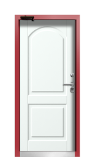 Дверь Termo Ral 3031 Securemme 577 вид внутри