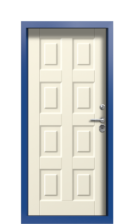 Дверь TermoWood Ral 5005 Слоновая кость 1475
