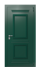 Дверь TermoPlus Ral 6005 Тёмно Зелёное 32 вид снаружи
