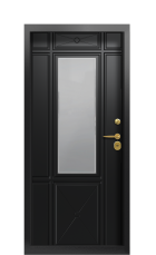 Дверь Termo Ral 9005 Securemme 352 вид внутри