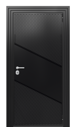 Дверь TermoWood Ral 9005 Securemme 289