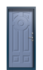 Дверь Termo Del Mare RAL 5014 1279 вид внутри
