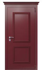 Дверь Termo Ral 3005 Ral 7006 748 вид снаружи