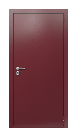 Дверь Termo Гладкая ral 3005