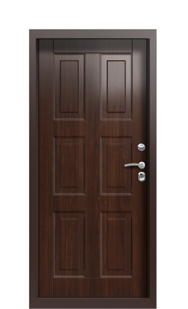 Дверь TermoWood Woodline кофейное дерево тик F008