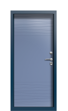 Дверь Termo Ral 1019 Ral 5014 689 вид внутри