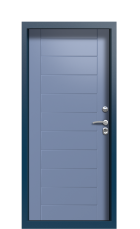 Дверь Termo Del Mare Ral 5014 844 вид внутри