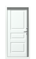 Дверь Termo Ral 9003 Collori RAL 9003 F001 вид внутри