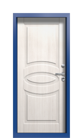 Дверь TermoPlus Ral 5005 Граб белый 459