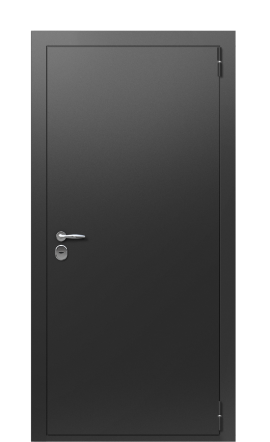 Дверь TermoPlus Ral 9005 Белая эмаль 225