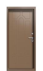 Дверь Termo Ral 8025 RAL 8025 1277 вид внутри