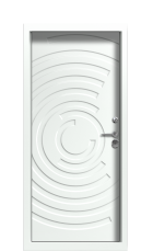 Дверь Termo Ral 9003 Collori Ral 9003 2697 вид внутри