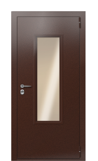 Дверь Termo Bronze Kale 2661 вид снаружи