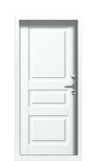 Дверь Termo Collori RAL 9003 F001 Collori RAL 9003 F001 вид внутри