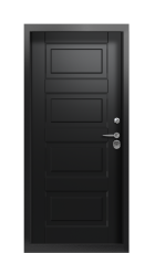 Дверь Termo Ral 9005 Collori Ral 9005 2690 вид внутри
