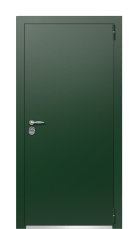 Дверь TermoPlus Patina Зелёное Сукно 908 вид снаружи