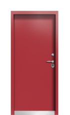 Дверь Termo Ral 3005 Ral 3031 615 вид внутри