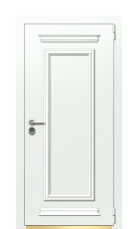 Дверь Termo Ral 9003 Securemme 367 вид снаружи