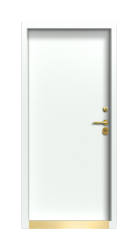Дверь Termo Ral 9003 Securemme 1126 вид внутри