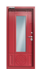 Дверь Termo Ral 3031 Securemme 536 вид внутри