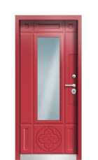 Дверь Termo Ral 3031 Securemme 972 вид внутри