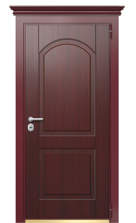 Дверь TermoWood Ral 3005 Тёмно-Красный 556