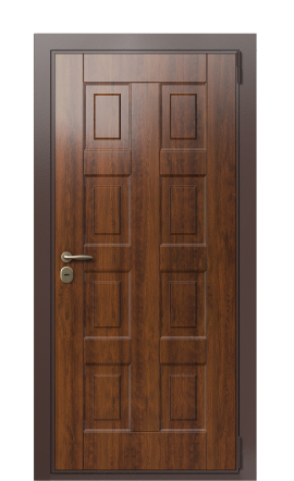 Дверь TermoWood Ral 8017 Коньячный дуб 1228