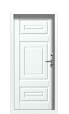 Дверь Termo Ral 9003 Collori Ral 9003 2623 вид внутри