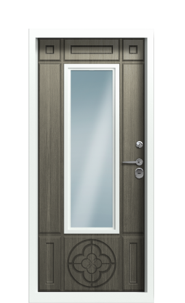 Дверь TermoWood Ral 7043 Ral 8019 179