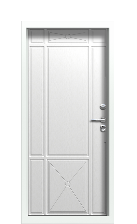 Дверь TermoWood Ral 9003 Милк 1186