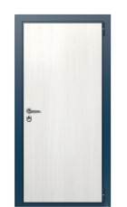Дверь TermoWood Del Mare, RAL 9003 вид снаружи