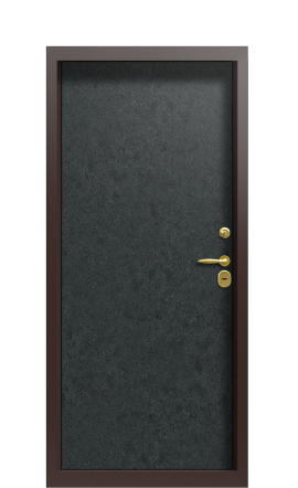 Дверь TermoWood Tobacco Черный гранит 1483