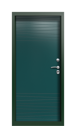 Дверь TermoPlus Ral 7009 Зелёное Сукно 692