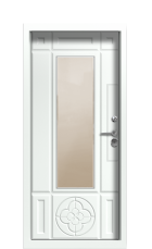 Дверь Termo Ral 9003 Collori Ral 9003 2519 вид внутри