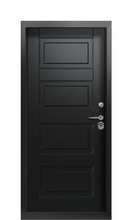 Дверь TermoWood Ral 9005 Collori Ral 9005 2690